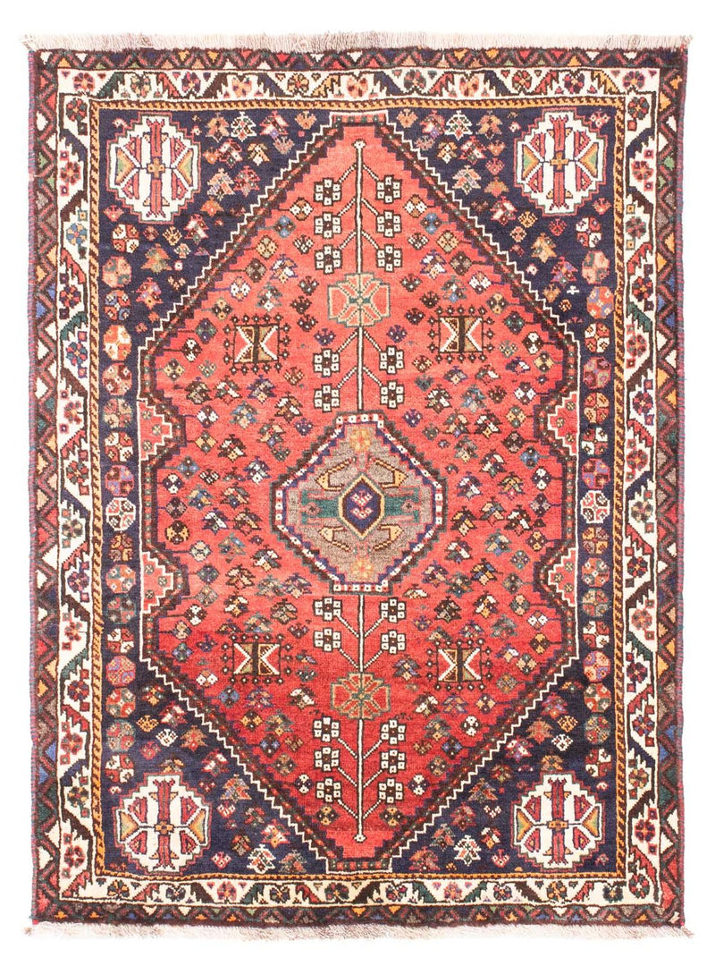 Perserteppich - Nomadic 151 x 106 cm - hellrot