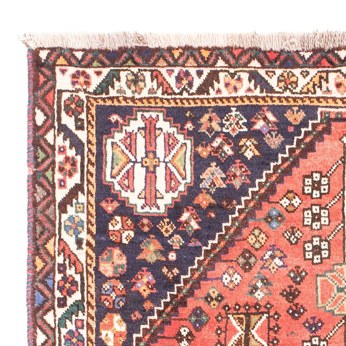 Perserteppich - Nomadic 151 x 106 cm - hellrot