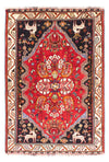 Qashqai Tapis 114x166cm - Tapis persan - rouge foncé - Rectangle / Rouge foncé / 114 x 166 cm Rectangle