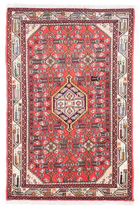 Tapis persan - Nomadic - 148 x 102 cm - rouge