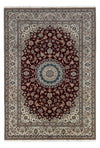 Nain - 9La Tappeto 250x371cm - Tappeto persiano - rosso scuro - Rettangolo / Rosso scuro / 250 x 371 cm Rettangolo