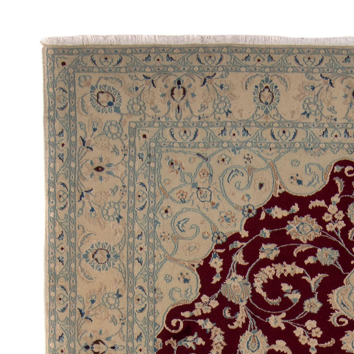 Nain Tappeto 244x338cm - Tappeto persiano - rosso scuro