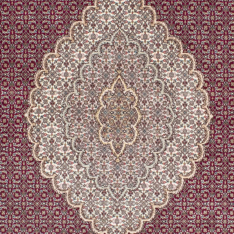 Perserteppich - Täbriz 209 x 153 cm - dunkelrot