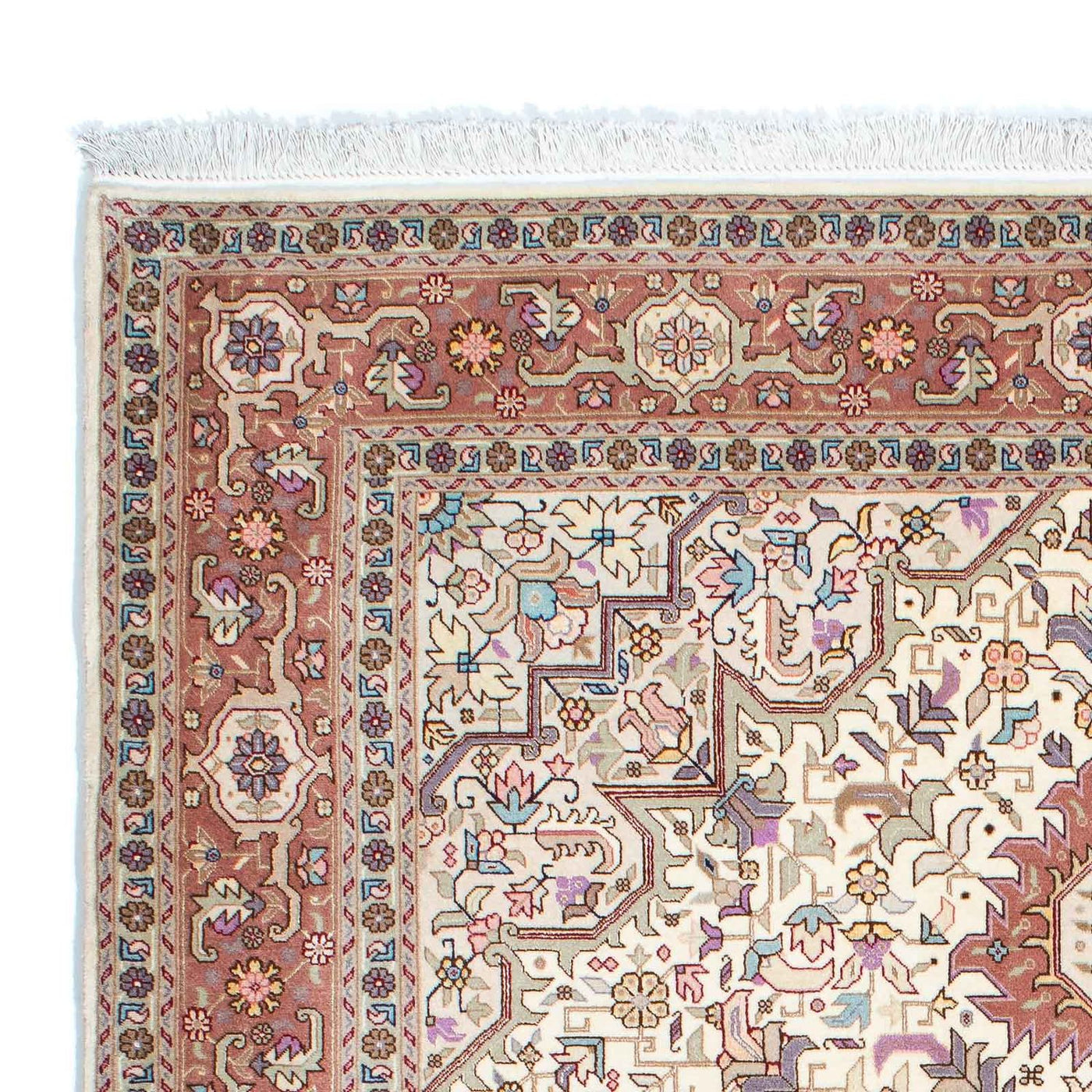 Täbriz - 50 Raj Teppich 205x150cm - Perserteppich
