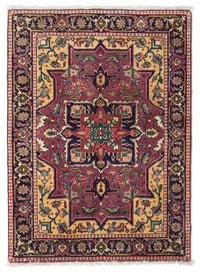 Tapis persan - Tabriz - 84 x 60 cm - bleu foncé