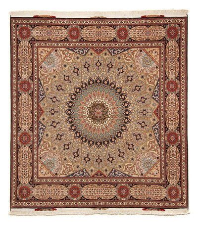Tabriz - 50 Raj Tappeto 204x206cm - Tappeto persiano