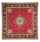 Täbriz - 50 Raj Teppich 254x254cm - Perserteppich