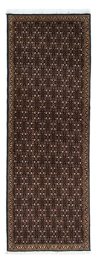 Tappeto corsia Tappeto Persero - Tabriz - 206 x 70 cm - blu scuro