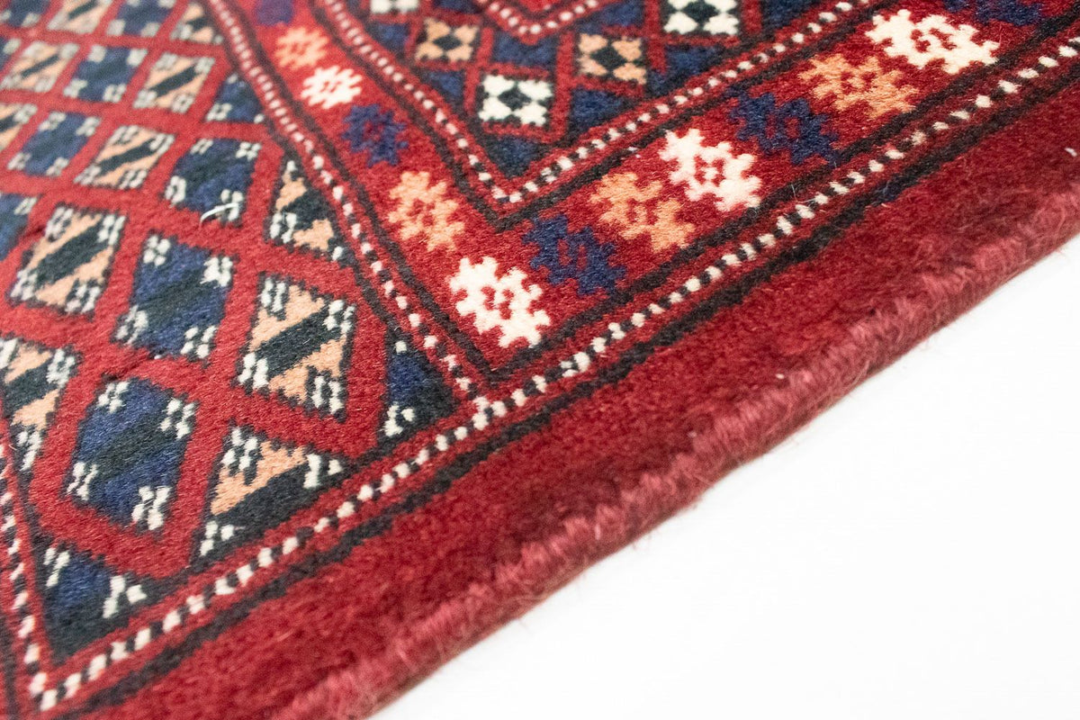 Afghan Teppich - Buchara 177 x 125 cm - rot
