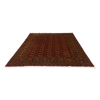 Tapis afghan - Boukhara - 248 x 197 cm - rouge