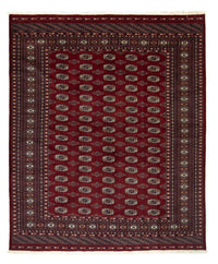 Tapis afghan - Boukhara - 240 x 200 cm - rouge