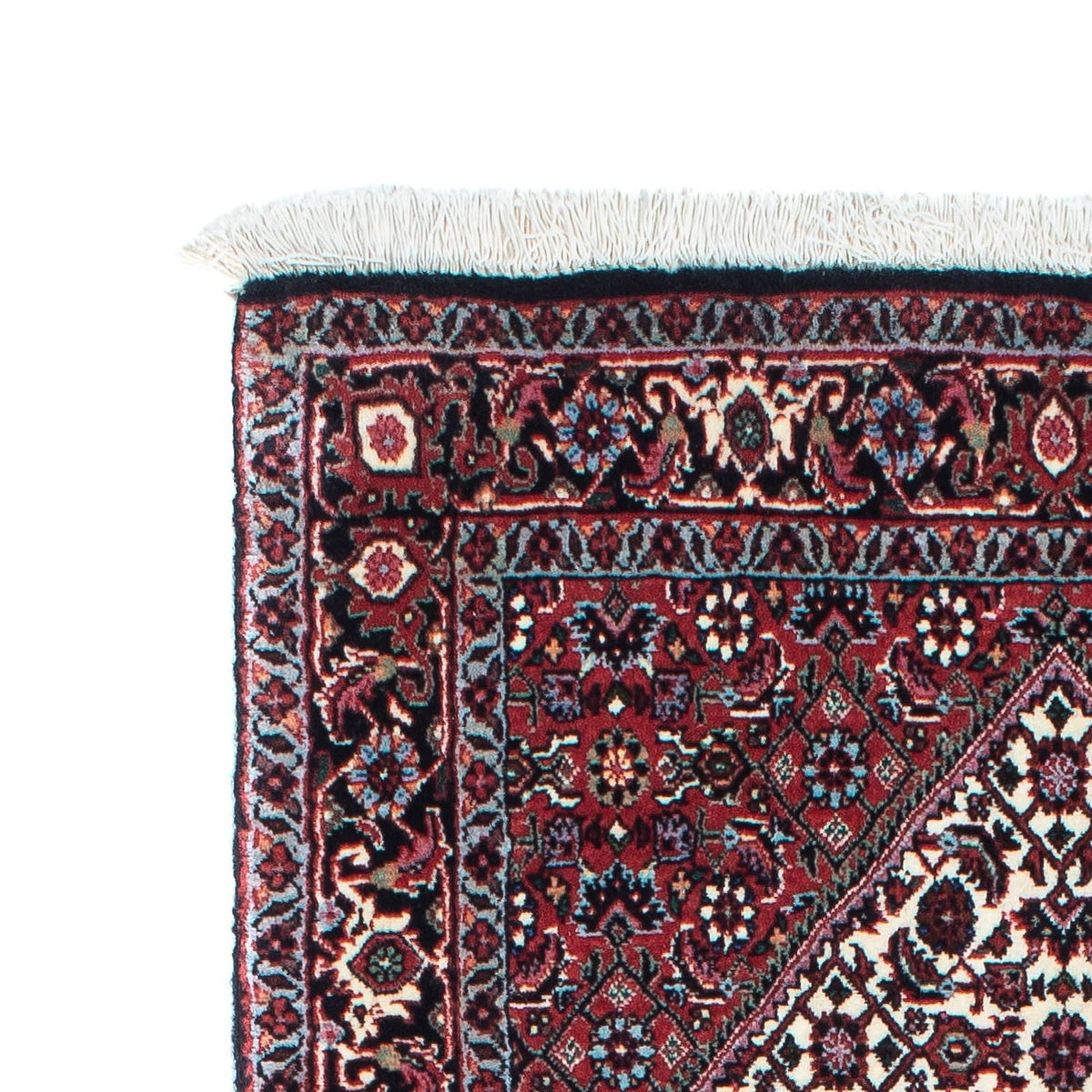 Tapis de Bidjar Tapis 70x203cm - Tapis persan - bleu foncé