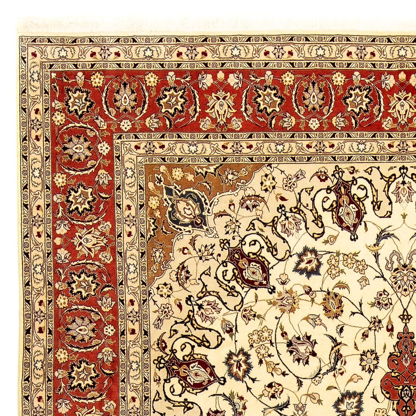Täbriz - 50 Raj Teppich 349x252cm - Perserteppich