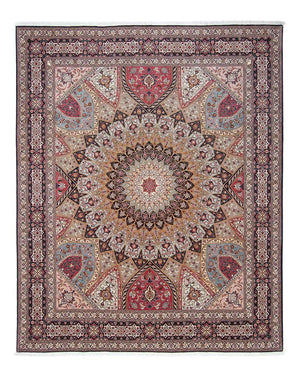 Perserteppich - Täbriz - Royal 303 x 254 cm Teppich Wohnzimmer