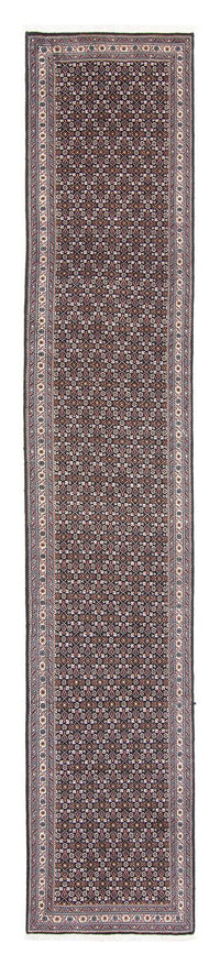 Tappeto corsia Tappeto Persero - Tabriz - 392 x 67 cm - grigio
