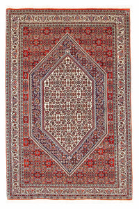 Tapis persan - Bidjar - 164 x 110 cm - rouge