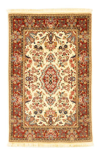 Tapis persan - Ghom - 164 x 105 cm - beige