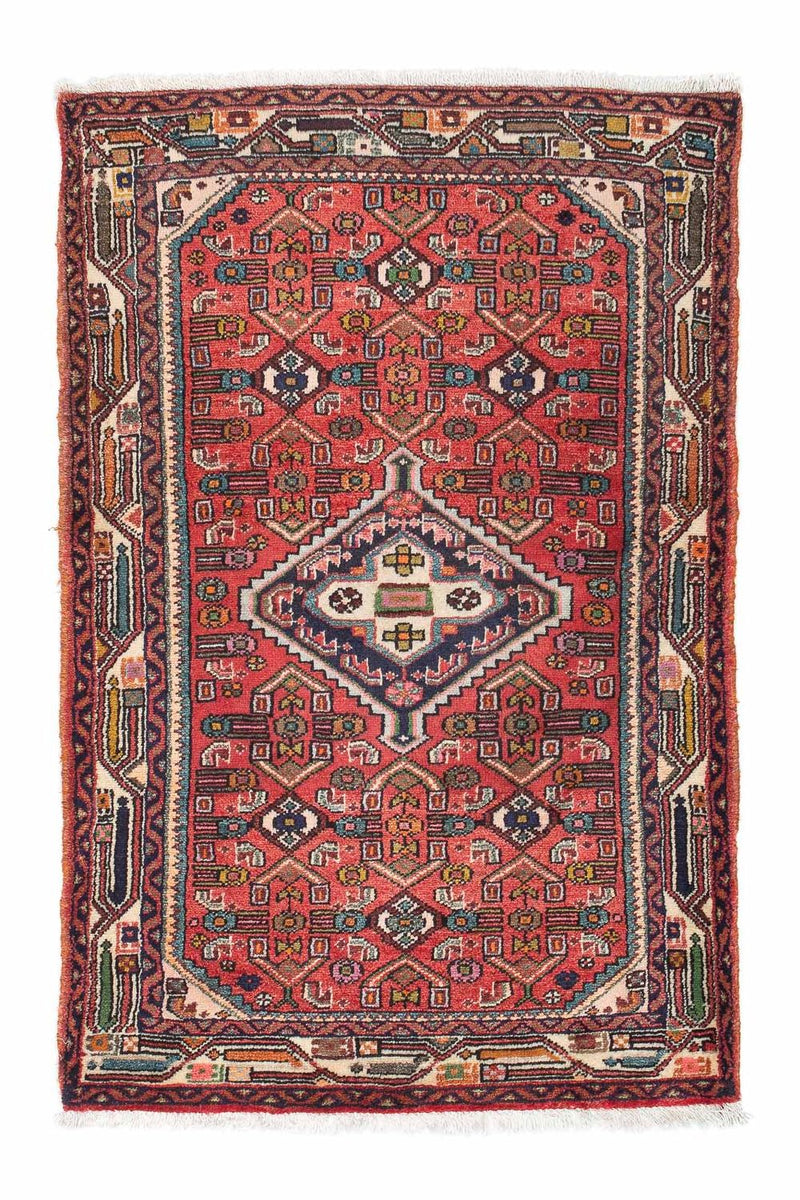 Perserteppich - Nomadic 103 x 83 cm - rot