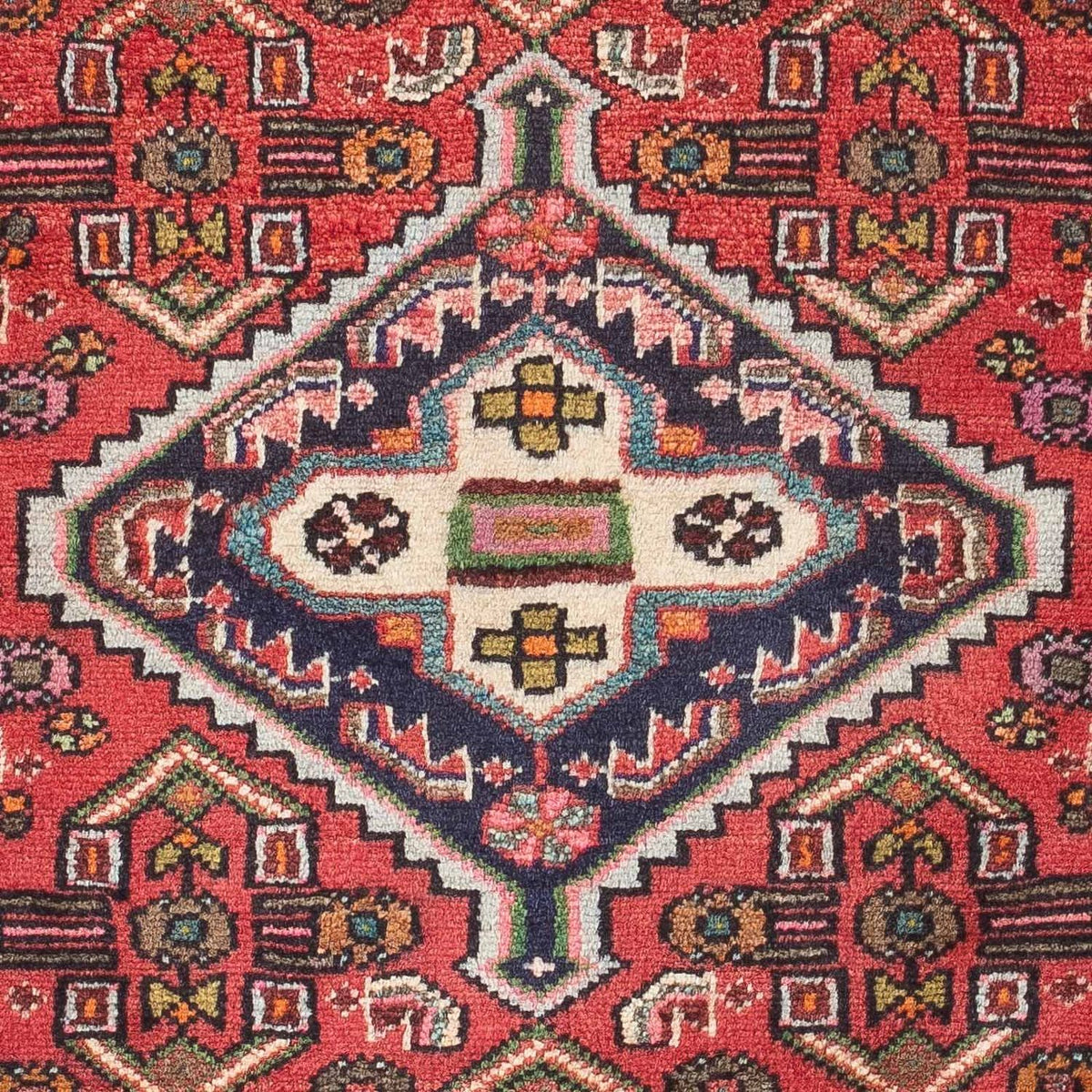 Perserteppich - Nomadic 103 x 83 cm - rot