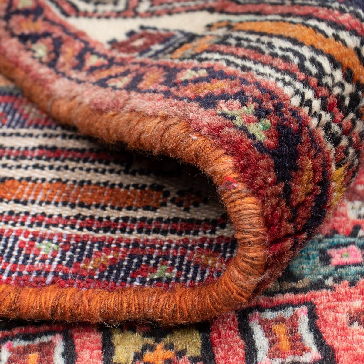 Perserteppich - Nomadic 103 x 83 cm - rot