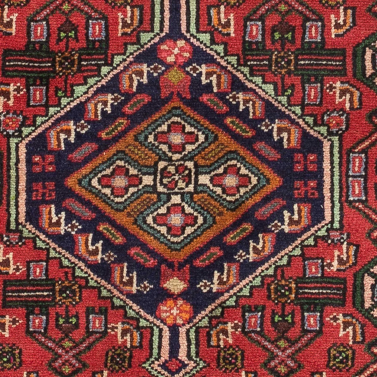 Perserteppich - Nomadic 131 x 80 cm - rot