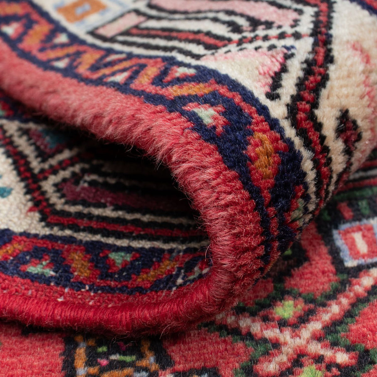 Perserteppich - Nomadic 131 x 80 cm - rot