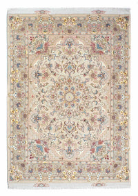 Tapis persan - Tabriz - Royal - 210 x 150 cm - beige