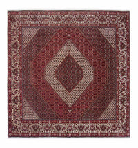 Tappeto Persero - Bidjar quadrato  - 300 x 300 cm - rosso scuro