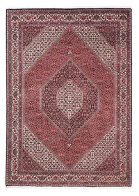 Tapis persan - Bidjar - 253 x 174 cm - rouge clair