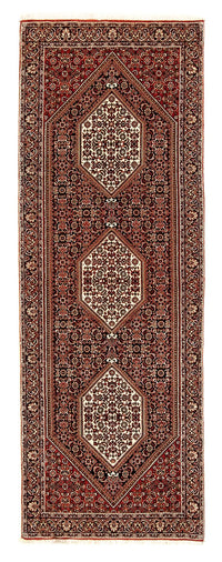 Tapis de couloir Tapis persan - Bidjar - 225 x 69 cm - multicolore