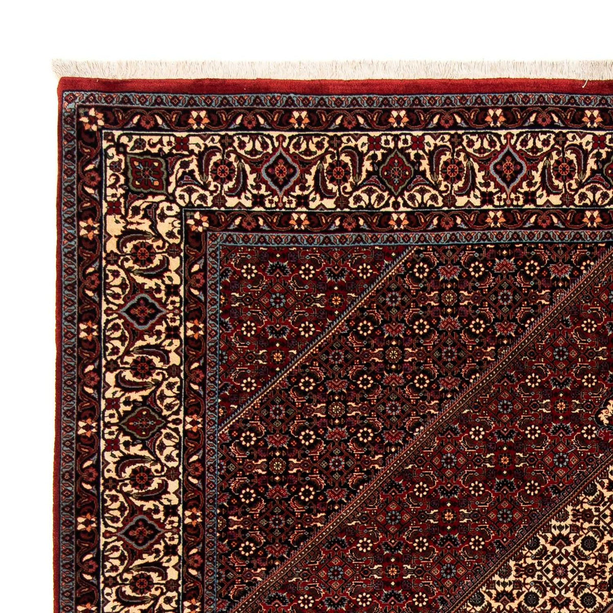 Bidjar Tappeto 203x242cm - Tappeto persiano - rosso scuro