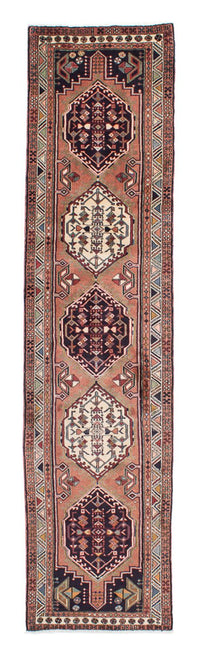 Tapis de couloir Tapis persan - Nomadic - 298 x 70 cm - marron clair