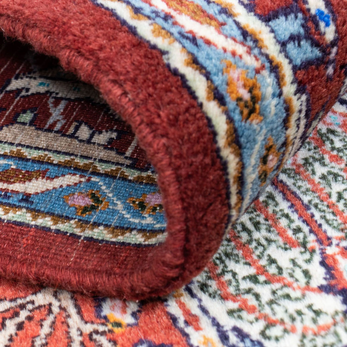 Perserteppich - Classic 288 x 81 cm - dunkelrot