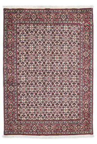 Tapis persan - Bidjar - 207 x 128 cm - bleu foncé