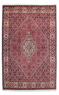 Tapis persan - Bidjar - 230 x 141 cm - rouge