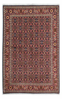 Tapis persan - Bidjar - 215 x 140 cm - bleu foncé