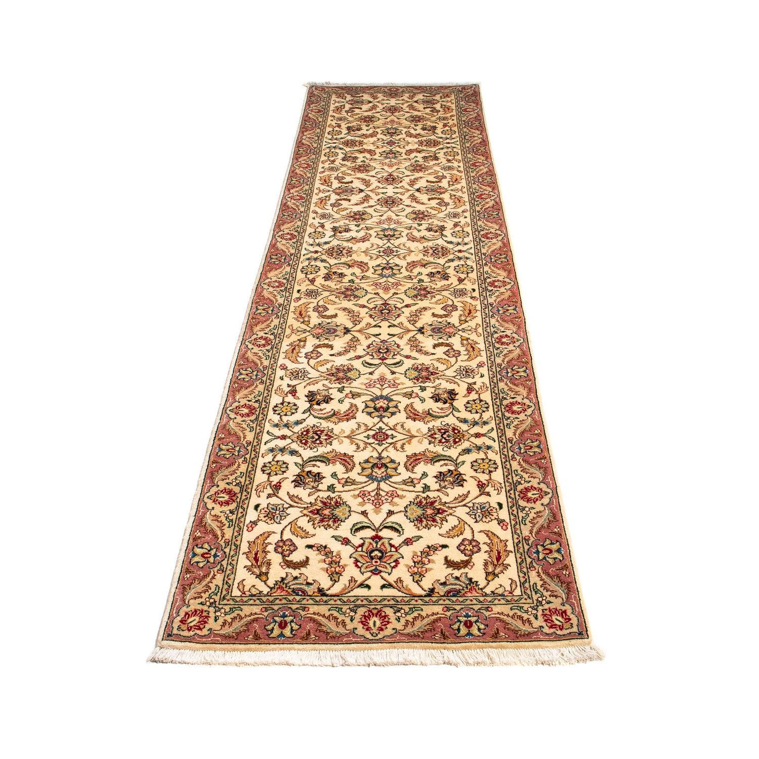 Perserteppich - Täbriz - Royal 299 x 68 cm Teppich Läufer
