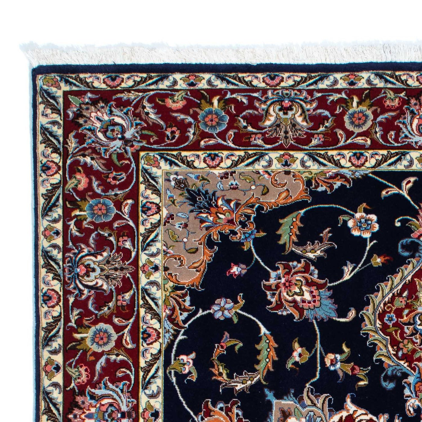 Ghom Teppich 198x142cm - Perserteppich