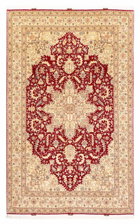Tappeto Persero - Tabriz - Reale - 300 x 200 cm - rosso scuro