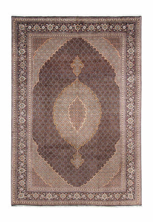 Perserteppich - Täbriz 295 x 202 cm - dunkelblau