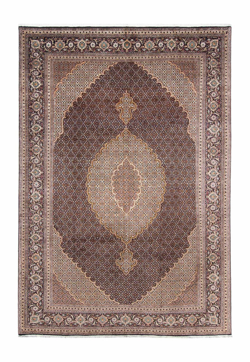 Perserteppich - Täbriz 295 x 202 cm - dunkelblau