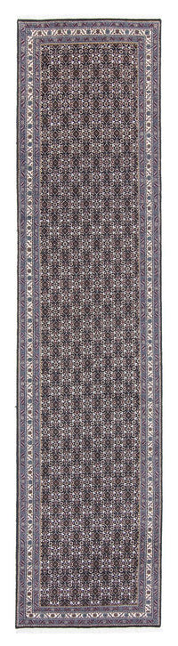 Tapis de couloir Tapis persan - Tabriz - 348 x 71 cm - gris