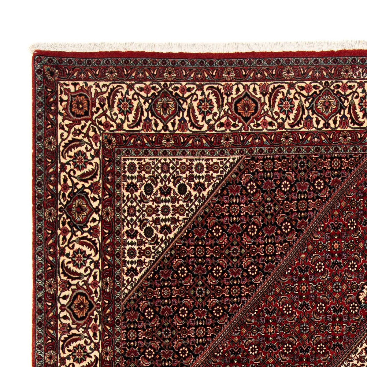 Tapis de Bidjar Tapis 203x263cm - Tapis persan - rouge foncé