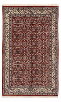 Tapis persan - Classique - 218 x 138 cm - rouge foncé