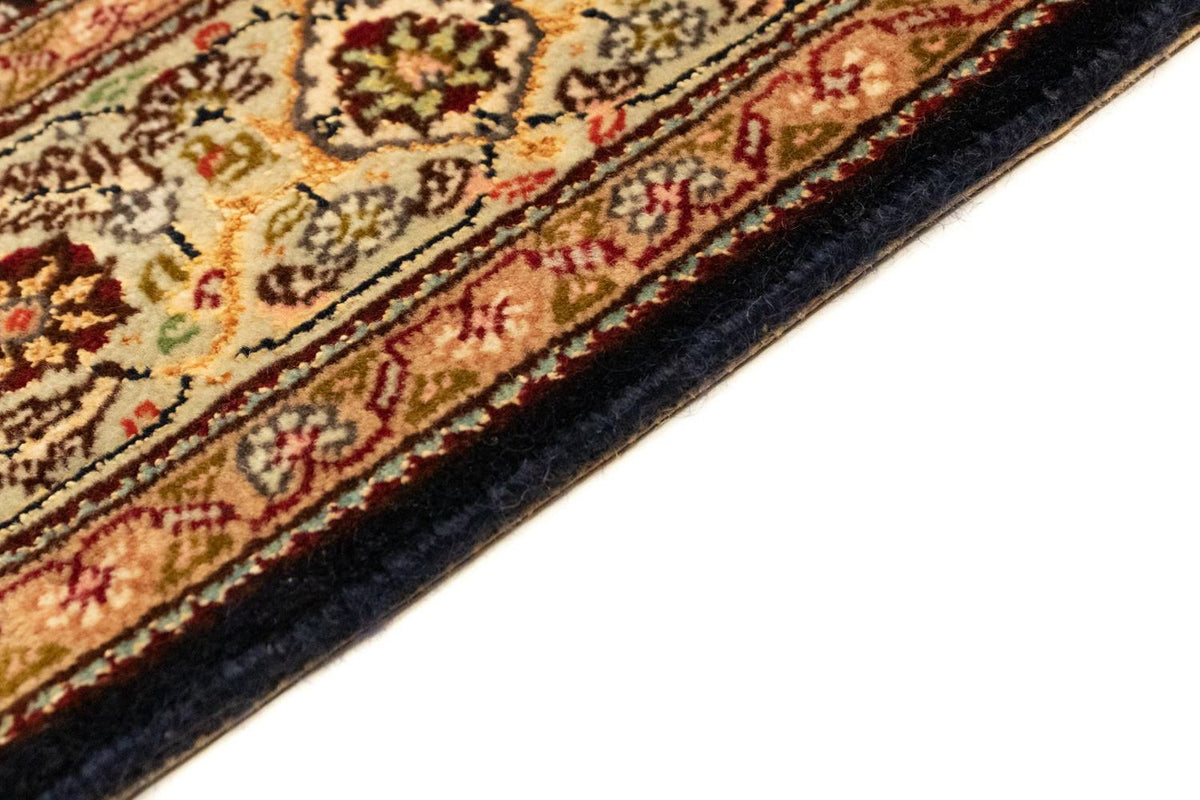 Tapis de Tabriz - 50 rangs Tapis 100x141cm - Tapis persan - bleu foncé