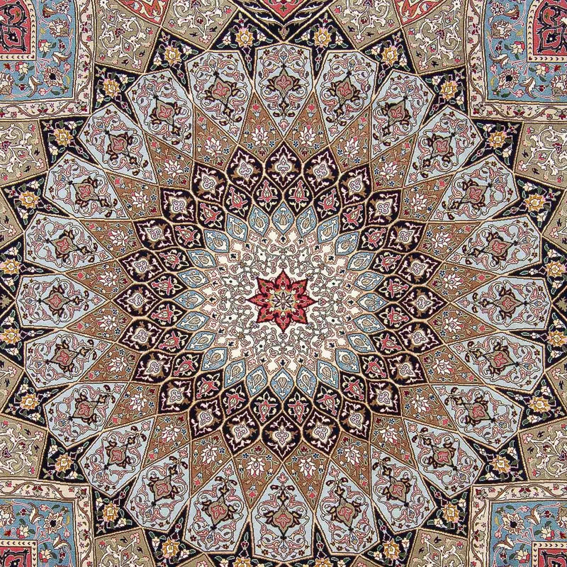 Perserteppich - Täbriz - Royal 303 x 252 cm Teppich Wohnzimmer