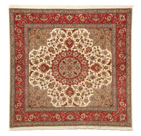 Tapis persan - Tabriz - Royal carré  - 203 x 200 cm - beige