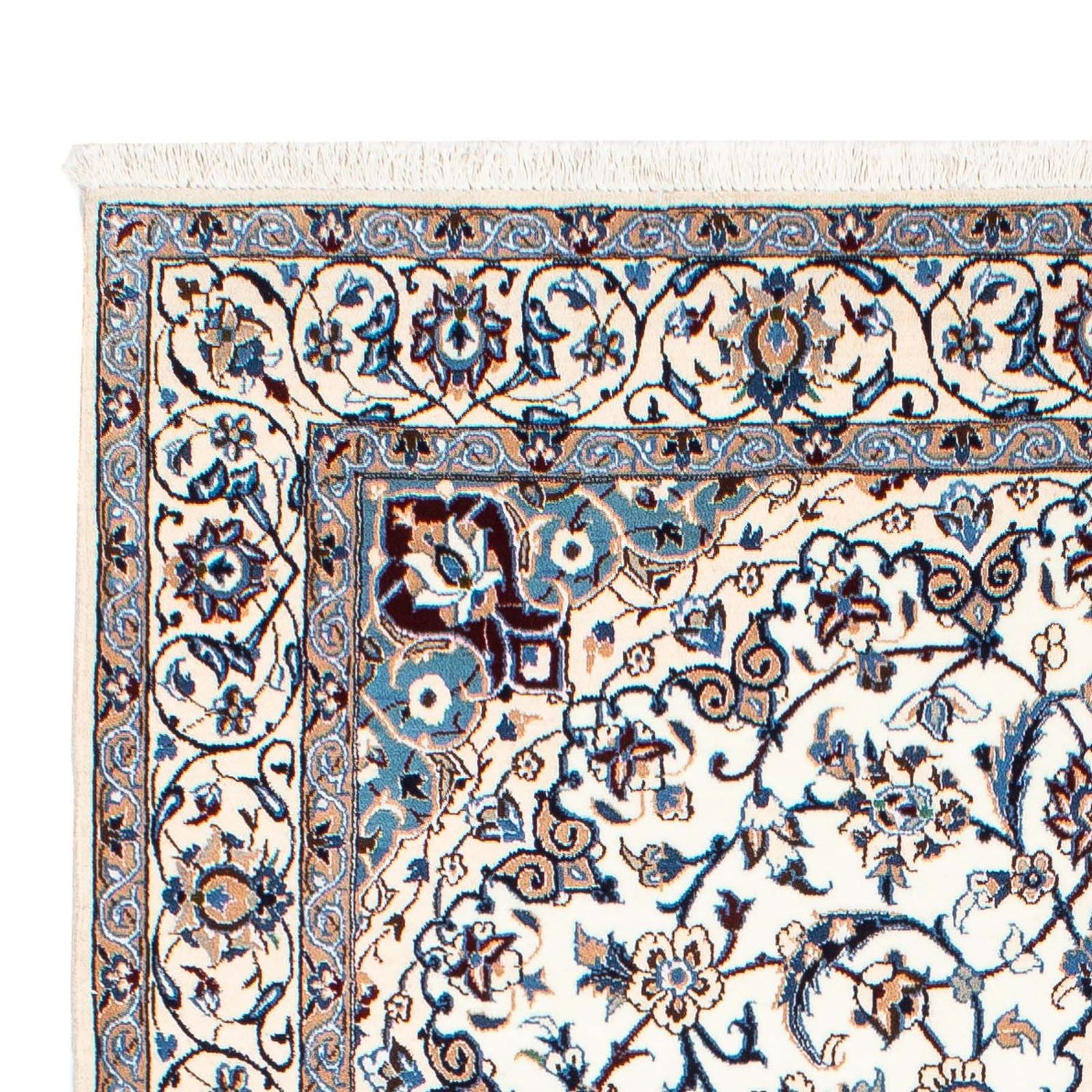 Perserteppich - Nain - Premium 202 x 128 cm Teppichbrücke
