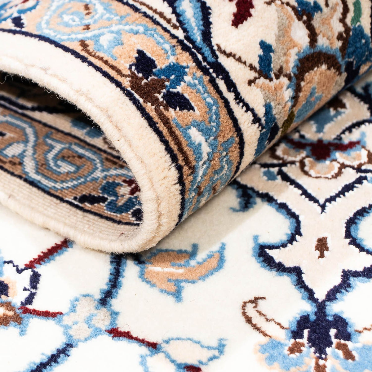 Perserteppich - Nain - Premium 202 x 128 cm Teppichbrücke