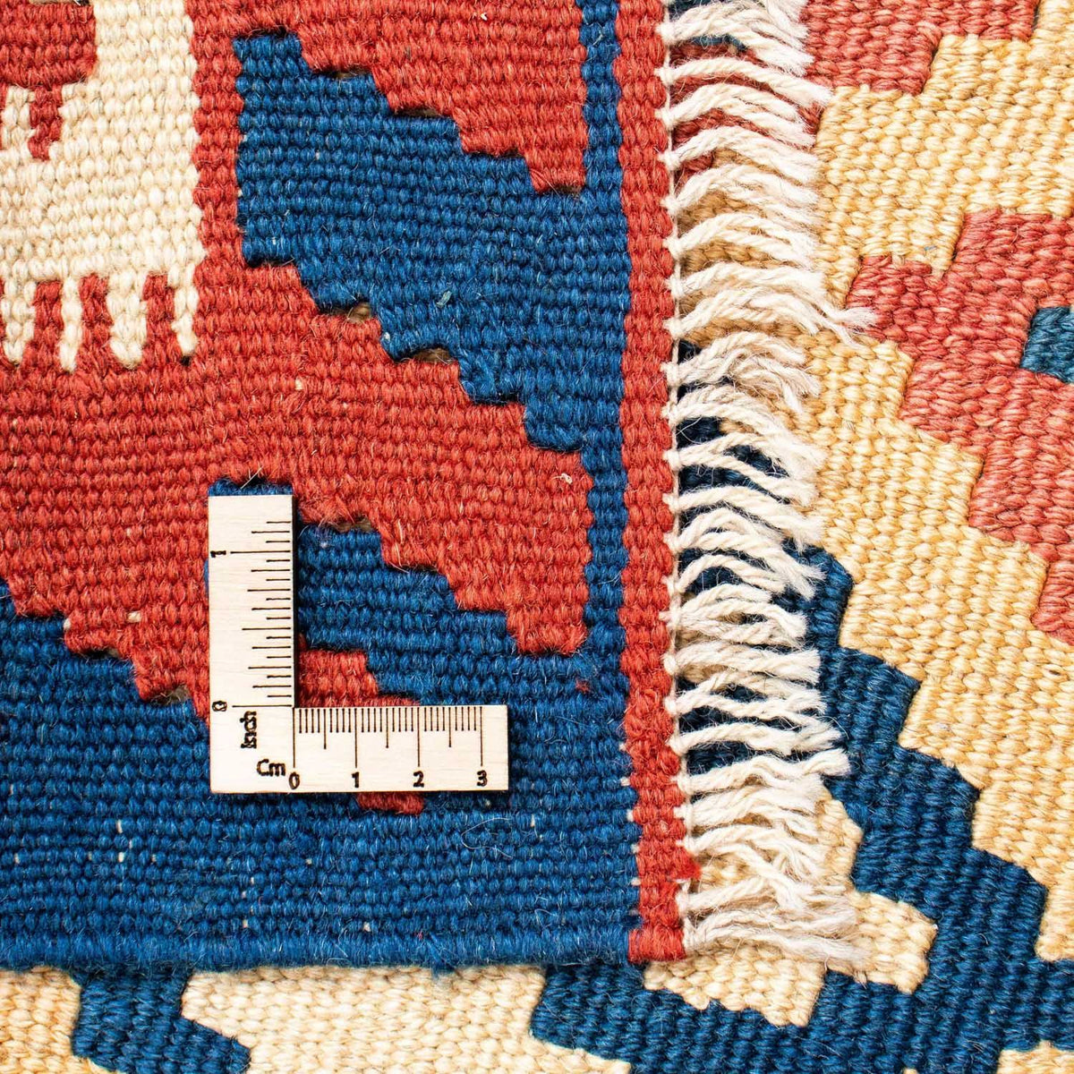 Kelim Teppich - Oriental 195 x 152 cm - beige